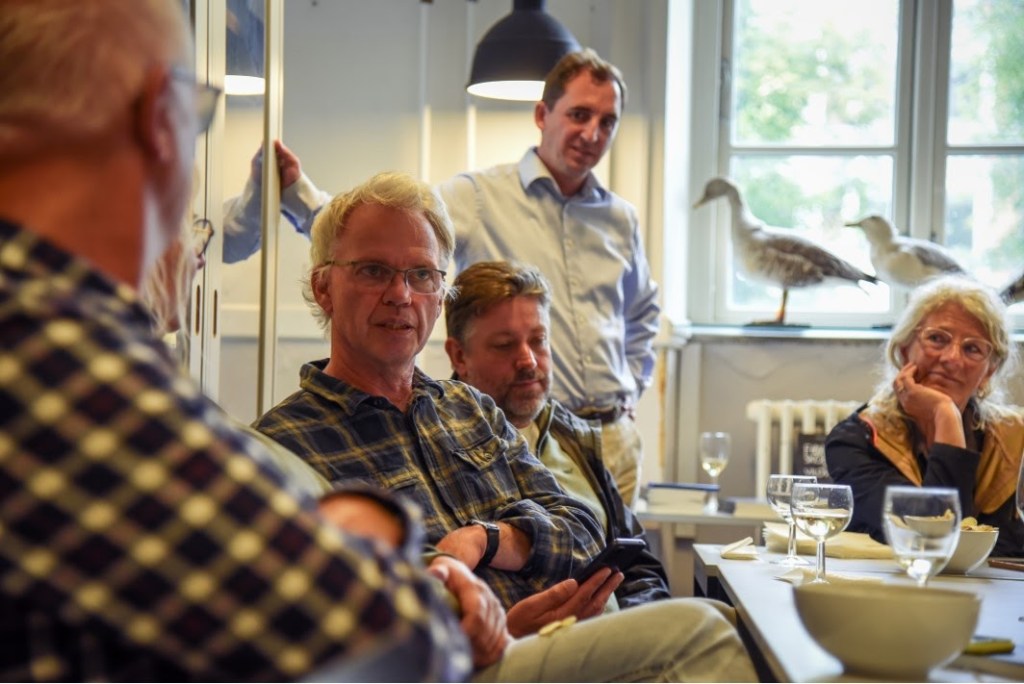 Thomas Rømer var med til bogreceptionen